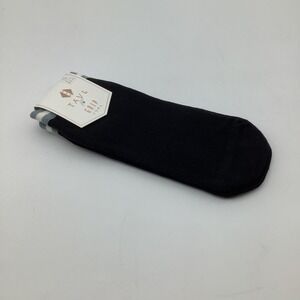 Tavi Grip Cora Socks Ebony Mirage Stripe Black Size Large NWT